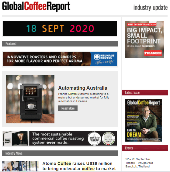 Global Coffee Report - Jeder Agency